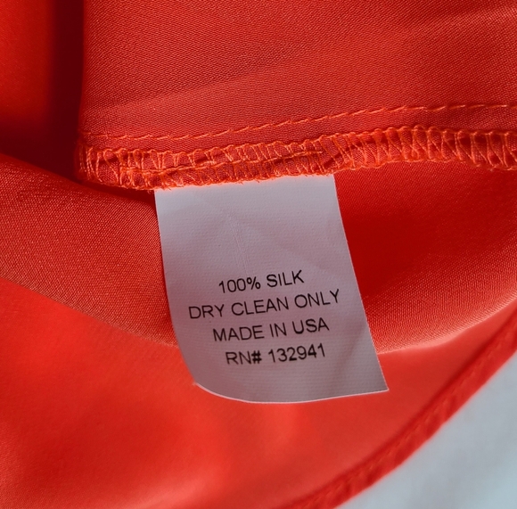 Amanda Uprichard Mulit Color Strap Orange Tank Top - Picture 2 of 4